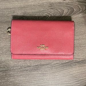 Pink Coach Wallet